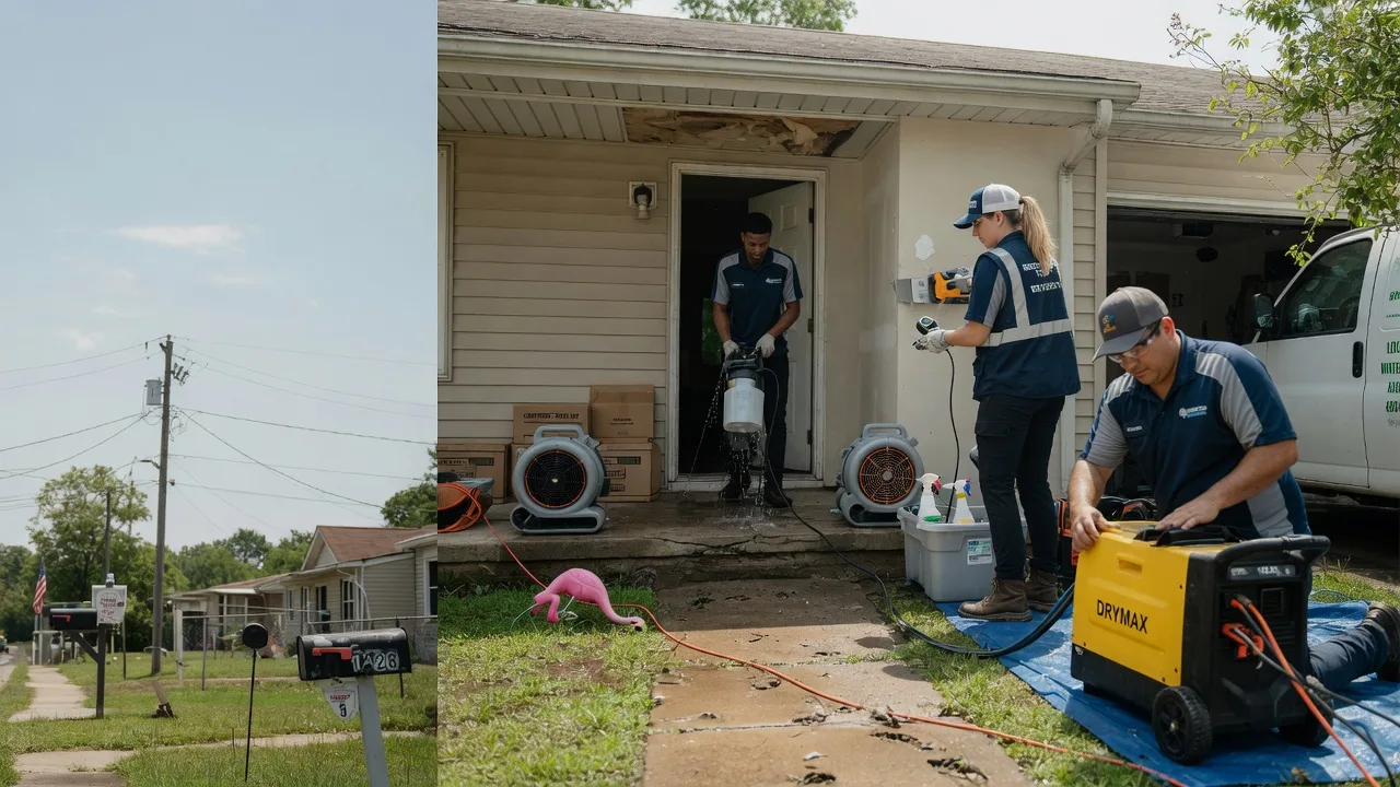 Storm Damage Water Removal in Groesbeck, TX near me